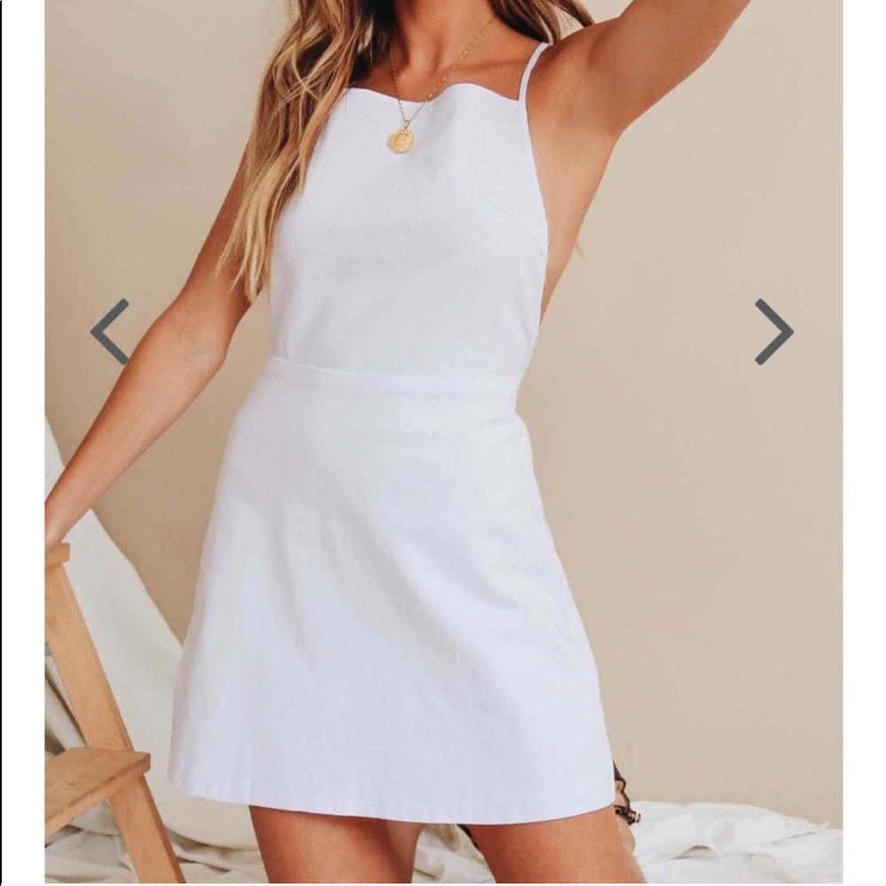 White dress